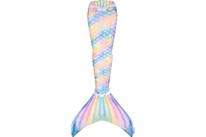 ROLAQDK 2025 Fashion Mermaid Dress for Adult Women Mermaid Tail Costume Beach Swimsuits Bikini Swimwear Swimming for Adults