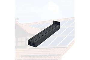 GENERISCH NEXCAPE PV-Dachdurchführung, Kabeldurchführung für Solarkabel, UV-beständig, Kunststoff TPU (2 Kabel – 125 mm)