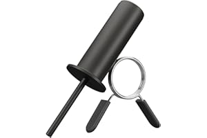 CXPZLLBNHH Goupille d'extension de Poids pour Charge de Machine à câble - Broche d'extension de Poids avec Clip à Ressort - Équipement d'entraînement de Force pour la Maison ou la Salle de Sport