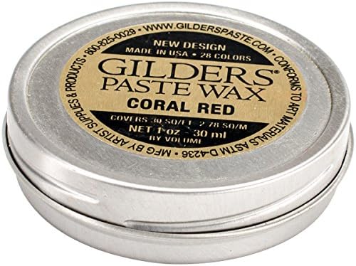 Gilders Paste Baroque Art 1.5 oz-Coral Red