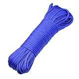 DonDon Cuerda de 30 metros de nylon Cuerda de paracord Cuerda de...