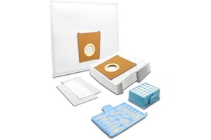 20x MisterVac bolsas de aspiradora + filtros compatible con Bosch BGN2A3028/04 GL-20 Bag&Bagless