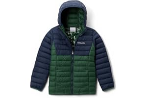 Columbia Hooded Jacket Powder Lite II-Giacca con Cappuccio Bambini e Ragazzi