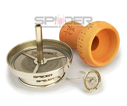 Spider Luxury Smoking - Kaminkopf-Set passend für jede Shisha/Wasserpfeife