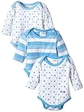 Twins Baby Boys Bodysuit, Longsleeve, 3-Pack