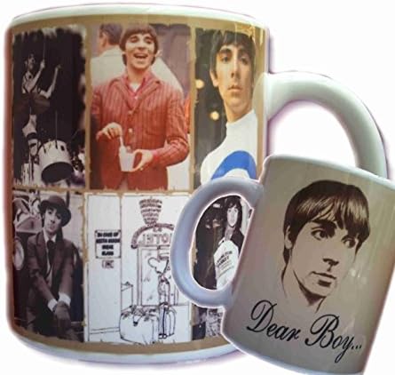 Keith Moon"Dear Boy" Mug, The Who, Drummer, Moon the Loon, Mod