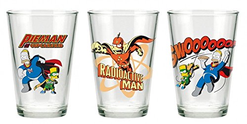 Preisvergleich Produktbild ELI Die Simpsons Gläser 3er Set