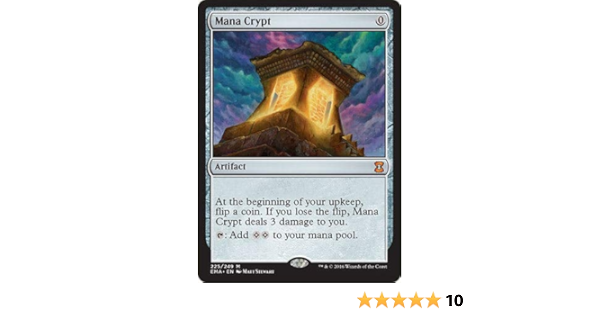 Magic The Gathering Mana Crypt 225 249 Eternal Masters By Magic The Gathering Amazon Co Uk Toys Games Magic The Gathering Mana Crypt 225 249 Eternal Masters By Magic The Gathering Amazon Co Uk Toys Games