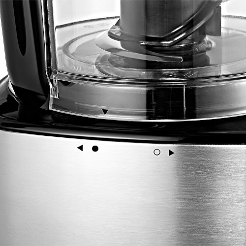 WMF KULT X Küchenmaschine, 2 Geschwindigkeitsstufen, Pulsstufe, 2 l Behälter, 1000 W, cromargan matt/silber - 6