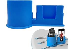 TOEECY Porta SUP per Bevande Kayak Portabicchieri Multifunzionale Anti Ribaltamento Portabevande Universale Accessori da Pesca All'Aperto
