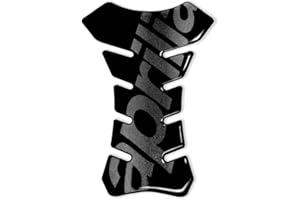 4R Quattroerre.it 18091 Tankpad 3D Motorrad Tankschutz Aprilia, Schwarz, 13 x 19 cm