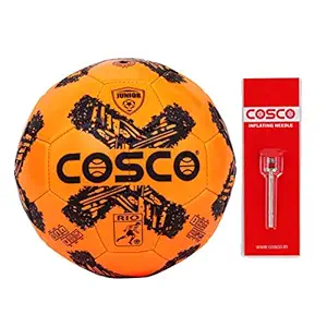 Cosco Rio Kid's PVC Football (Size 3, Small, Orange)