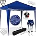 Produktbild Kesser® Pavillon 3x3m | wasserdicht | inkl. Tasche | Pop-Up Klicksystem | UV-Schutz 50+ | Faltpavillon | Gartenzelt | Partyzelt Zelt| Metall-Verstrebungen | Blau