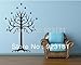 Produktbild Herr der Ringe-Baum LOTR weiß Gondor Wall Art Wandsticker Wanddeko Aufkleber Basteln Aufkleber herausnehmbare 87 x 57 cm
