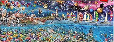 Educa - 13434 - Puzzle Adulte 24000 - La Vie, Le Plus Grand Puzzle du Monde