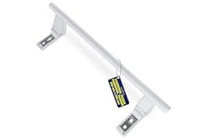 MONTERAL Poignée De Porte Réfrigérateur 210 mm x 155 mm avec le Code Original 743260000 742690900 pour Liebherr - Poignée Congelateur Blanche - Garantie de 10 Ans