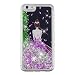 Produktbild HengJun Für iPhone 5 / 5S / SE-Handyhülle für Das Cover Glitter Liquid bietet Sparkly Bling Quicksand einen Durchsichtigen Transparenten TPU-Gel-Fall für iPhone 5 / 5S / SE - Schatten