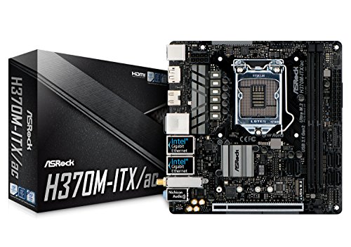 ASRock 90-MXB6R0-A0UAYZ - Placa Base  Intel H370  S 1151  DDR4  SATA3  M 2  Dual GbE  AC WiFi  BT4 2  USB 3 1 Gen2 A   Color Negro