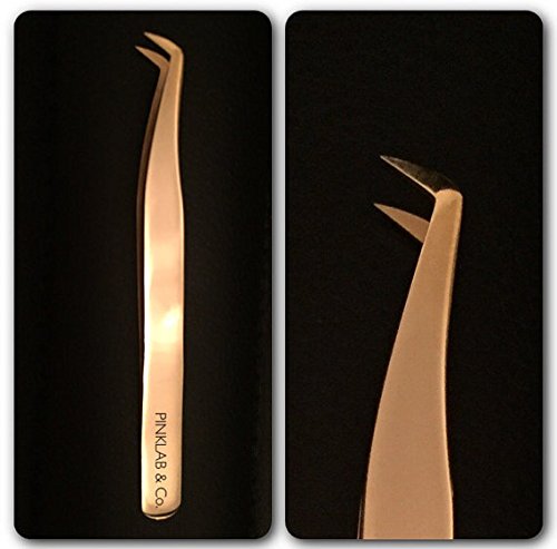 Rev Pro Gold Tweezer / Volume /for 3D & 6D/ Eyelash Extension/ By PINKLAB