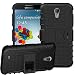 Produktbild Samsung Galaxy S4 Outdoor Hülle Case in Schwarz Extra Schutz, Robuste Galaxy S4 Schutzhülle Handyhülle Cover Silikonhülle Rückschale