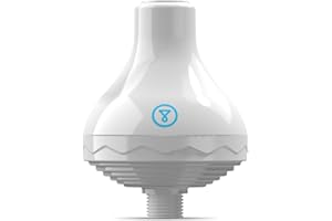 Tappwater ShowerPro - Duschfilter. Wasserfilter mit KDF-Technologie, filtert Kalk, Chlor und Schwermetalle. Antikalk-Filter für sanfte Haut und kräftiges, glänzendes Haar (Weiß)