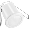 Evoges EvoSense White PIR Motion Sensor, Indoor Use, Infrared Motion Sensor, 8m Range, 360° Motion Detection, 800W / 400W LED, IP20, Ceiling Flush Mounted