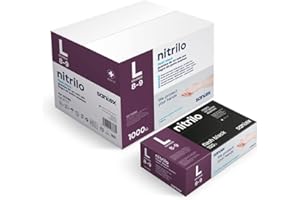 Guante nitrilo s/polvo negro santex t/grande g