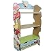 Fantasy Fields by Teamson Transportation Childrens Wooden Bookcase Storage Kids Bookshelf 10040A