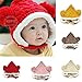 Etosell Lovely Winter Warm Kid Baby Girl Boy Dual Balls Ear Wool Knit Beanie Cap Hat (Red)