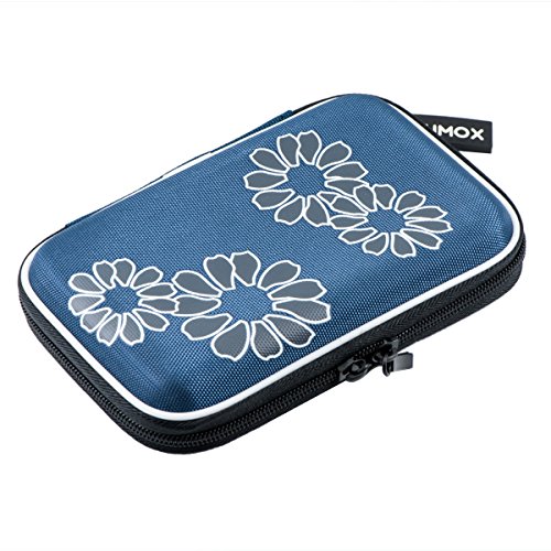 QUMOX 2,5″ extern HDD Gehäuse / Tasche für tragbare Festplatte Blau - 2