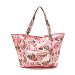 Bazaar Pirates Foldable Travel Tote Hand Bag, Shopping Bag ( Pink ) RS.445.00
