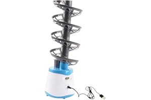 Baoblaze Tischtennis Ballmaschine, Tischtennis Roboter Automatic Launcher mit Abnehmbares Fairway, Tragbare Tischtennis Trainingsroboter, Tischtennis Trainer für für Ping-Pong-Liebhaber Anfänger