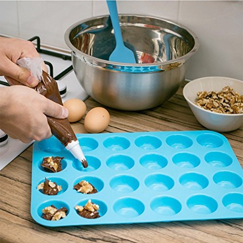ztsy 24�Mulden Mini Muffin Cup Silikon Cookies Cupcake Bakeware Pfanne Seife … - 4