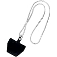 1pc Charm Bowknot catene per telefoni cellulari per donne ragazze cinturino con ciondoli per telefono rosa nero acrilico perla con perline cordino regalo di gioielli  202192403