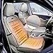 Price comparison product image Audew Heated Seat 12V Car Front Seat Hot Heater Heated Pad Cushion Winter Warmer Cover Black/Grey Grey