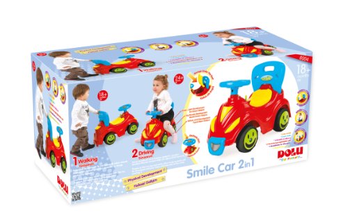 Smile Car 2 in 1 Walker & Driving