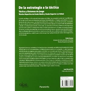 De la estrategia a la táctica (Deporte (paraninfo))