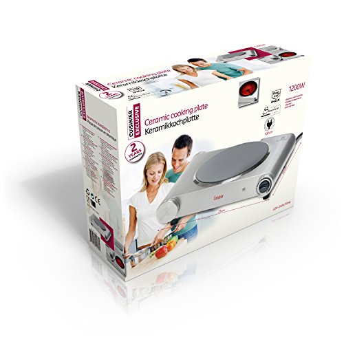 Preisvergleich Produktbild Cuisinier 52482 Keramik- Kochplatte 230 V
