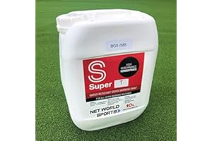 NWS Net World Sports Pintura para Marcar Campos StadiumMax - Pintura para Máquinas Trazalíneas de Canchas/Pistas (Cubo de 10L) (Blanco, Paquete de 1)