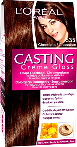 L'Oreal Paris Casting Crème Gloss Coloración sin Amoniaco 535 Chocolate - 600 gr