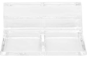 Sunicon 20 Clips para Cubierta de Vidrio de Acuario, Clips de Tapa universales, Soporte de Clip para Cubierta de Acuario de acrílico, Accesorio de Abrazadera para acuarios sin (10mm)