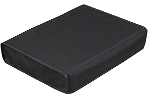 Für Xbox One X 1TB Konsole weiche Staub Beweis Abdeckung Schutz Hülle Etui mit weichem Samt Futter Schwarz von Hermitshell