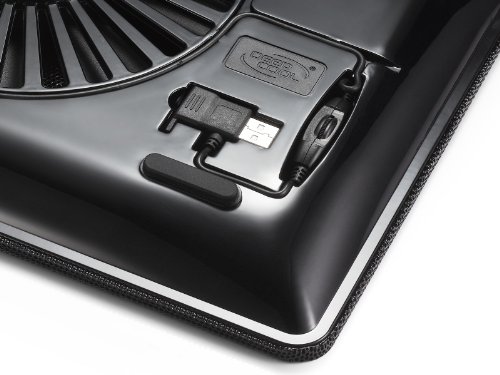 DeepCool N1 Slim Laptopständer mit Ventilator, Schwarz - 6