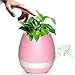 Produktbild Amaoma Musik Blumentopf,Musik Pflanze Lichter,Bluetooth-Player kreative Blumentöpfe,Festival Geschenk,Klavier spielen auf einem echtenPflanze,Blumentopf Nachtlicht,Töpfe Nacht Lichter intelligente Touch,wiederaufladbare Bluetooth Wireless - ohne Pflanzen (Pulver)