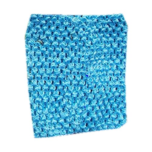 Pinkyee Girl'S 6 Inch Crochet Tube Top Blue