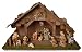 Produktbild Alfred Kolbe Krippen 1315/12 Weihnachtskrippe aus Holz für 11-13 cm Figuren 50 x 33 x 30 cm