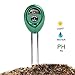 Produktbild OBEST NIU 3-in-1 Bodentester,digitales Bodenmessgerät Lichtstärke Meter Pflanze Tester, Boden-pH und Feuchte für Gartenbau, Pflanzen Wachstum, Rasenpflege (keine Batterie erforderlich)