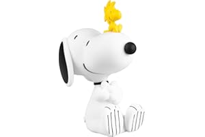 Grupo Erik Lampada Snoopy - Lampada Noturna per Bambini Comodino o da Tavolo LED, con Cavo USB o Batterie AAA | Decorazione Luce Notturna Bambini: Snoopy Gadget