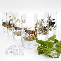 GTK Krumholz Salière Et Poivrière Avec Motif Chasse - Cerf Et Sanglier - Set Cadeau