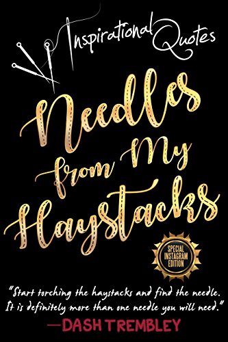 Inspirational Quotes Book Needles From My Haystacks Weaving